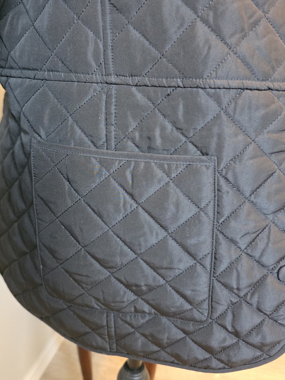 Anne Klein Black Quilted Jacket – Size L - Picture 5 of 9